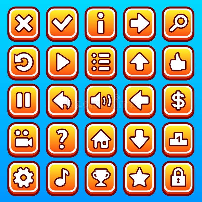 Four squares button - Free interface icons