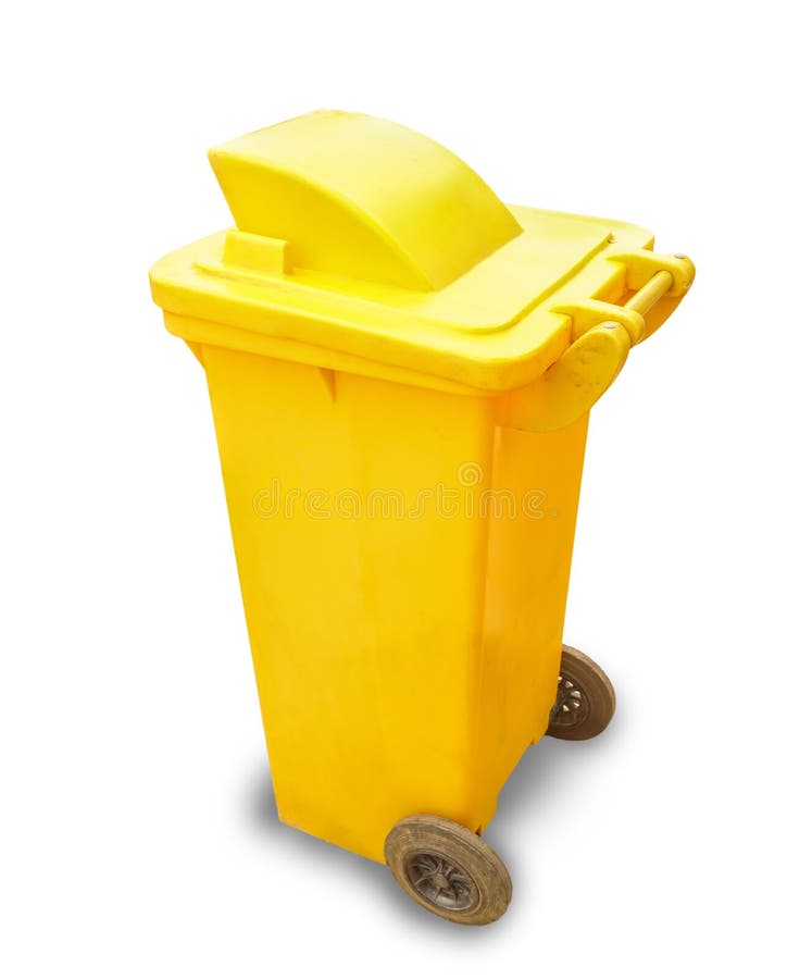388 Wheelie Bin Yellow Stock Photos Free & RoyaltyFree Stock Photos