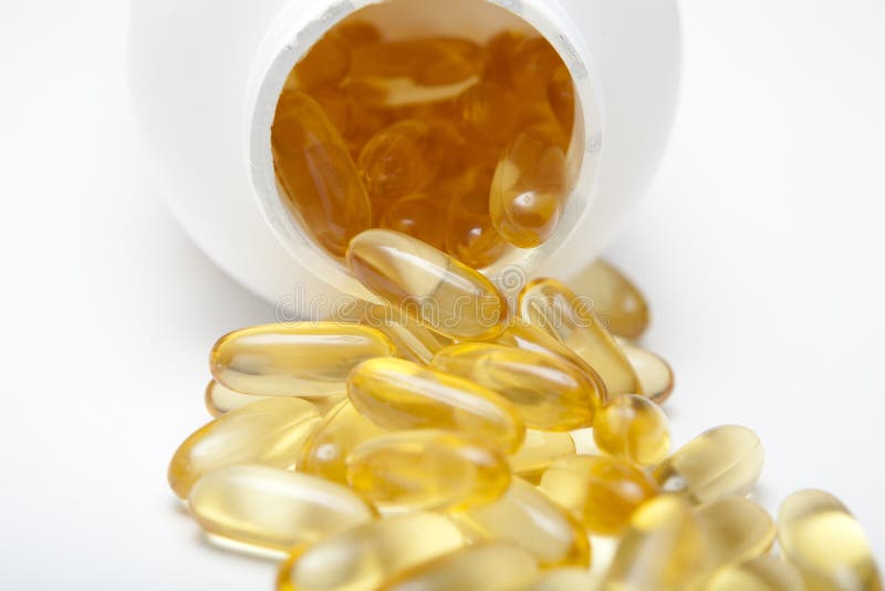 Yellow gel capsule drugs stock photo. Image of addiction 13547894