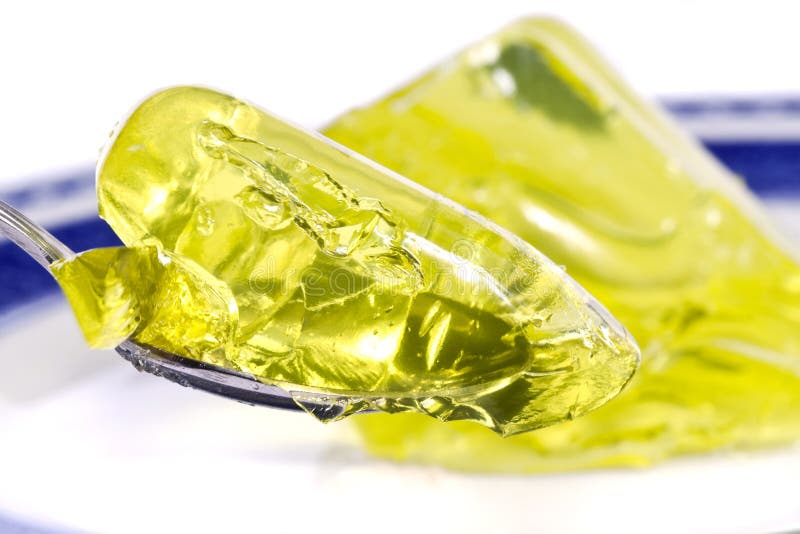 Yellow gelatin stock image. Image of shiny, refreshment 20166219
