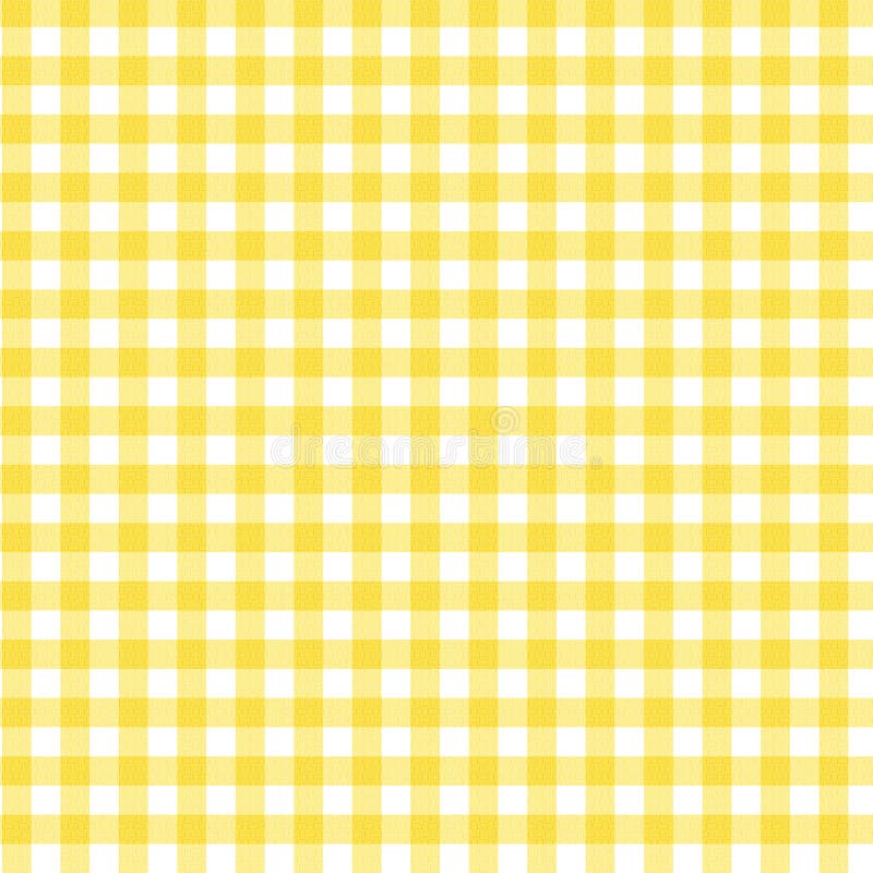 yellow-gingham-fabric-background-stock-illustration-illustration-of
