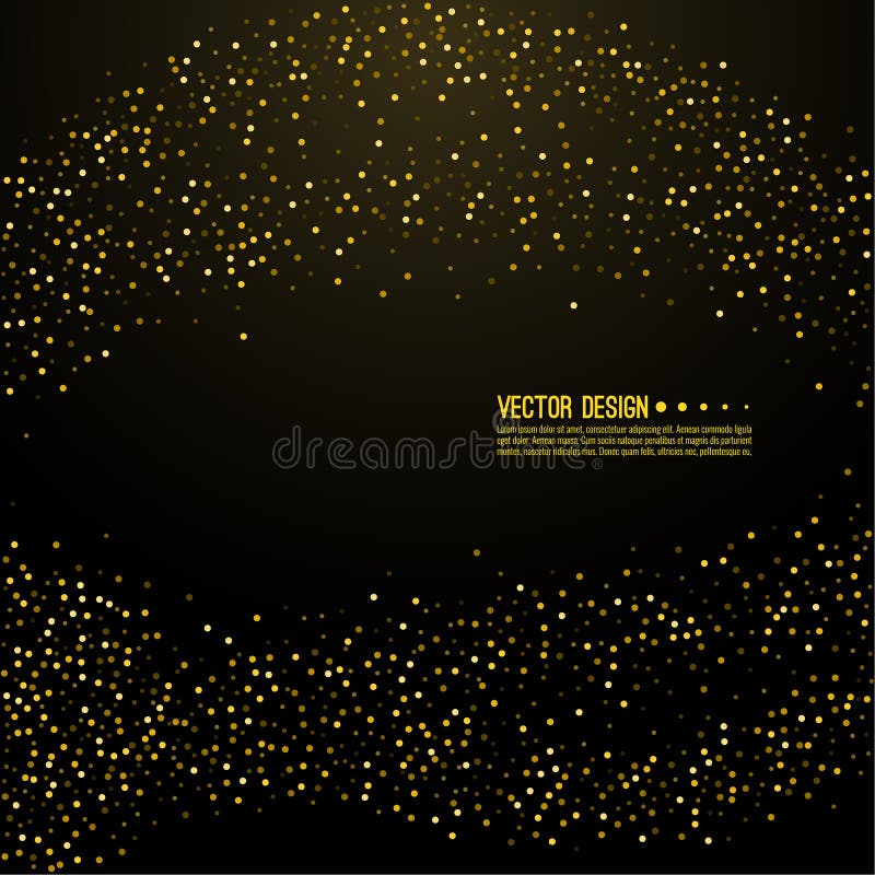 Yellow glitter texture. stock vector. Illustration of sparkle - 241019692