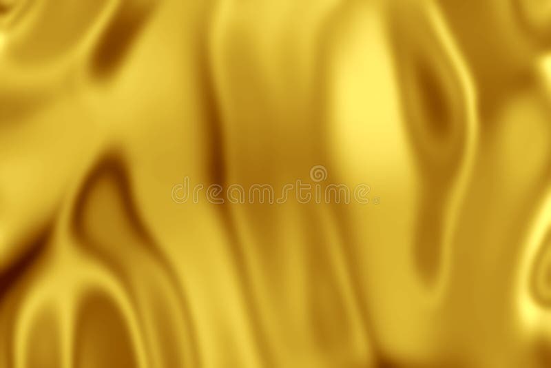Yellow gold fabric satin background