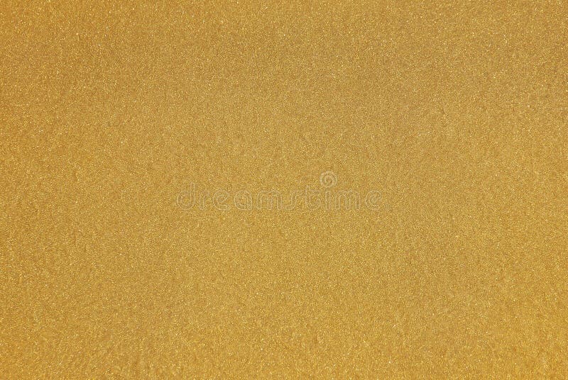 Yellow Gold Paint With Glittering Flakes Stock Photo Image of flakes
