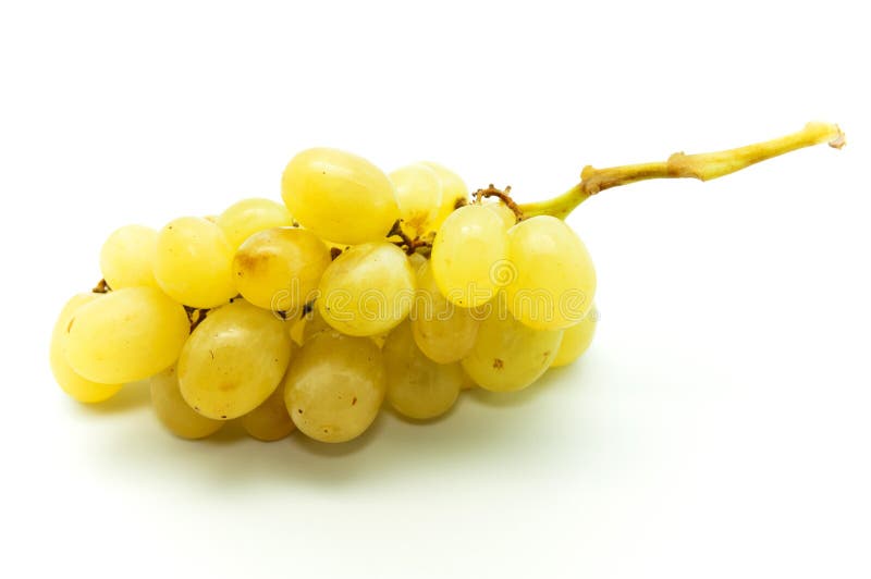 Yellow grapes stock image. Image of diet, nature, colorful 34962839