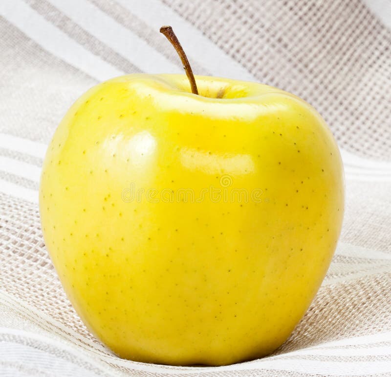 Yellow Green Apple stock photo. Image of fruit, diet 15791178