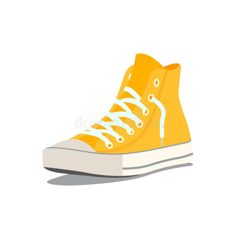 yellow gumshoe vector illustration 40146936