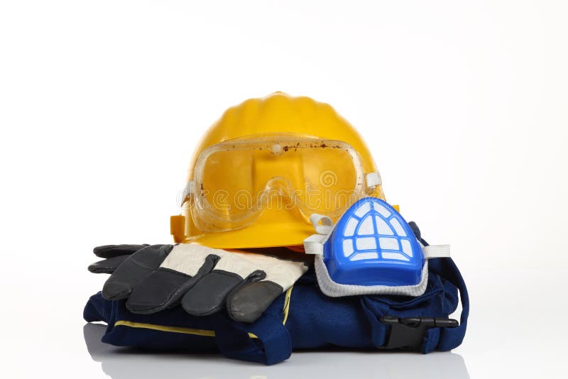 Download Yellow Helmet Safety Equipment Stock Image - Image of equipment,  caution: 112036673