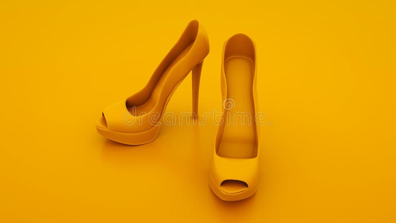 expensive yellow shoes