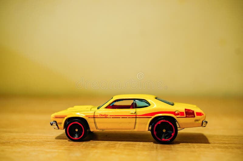 Yellow Hot Wheels car editorial image. Image of focus 176190675