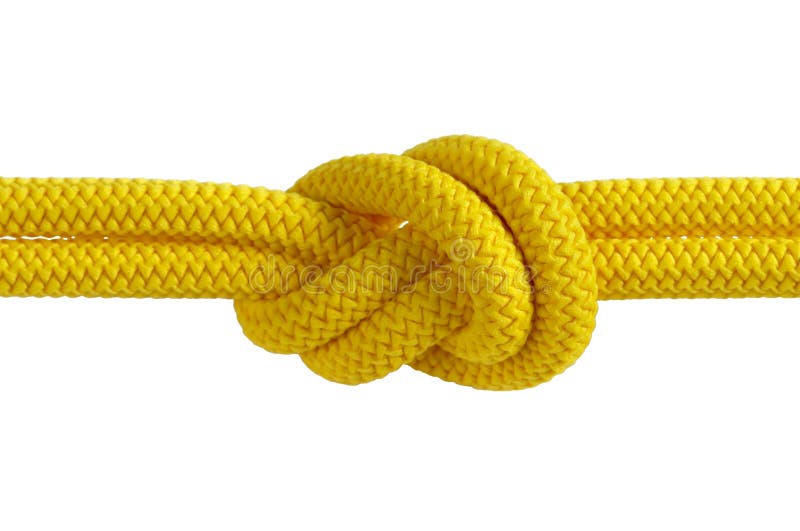 Yellow knot stock image. Image of close, isolated, complex 12652105