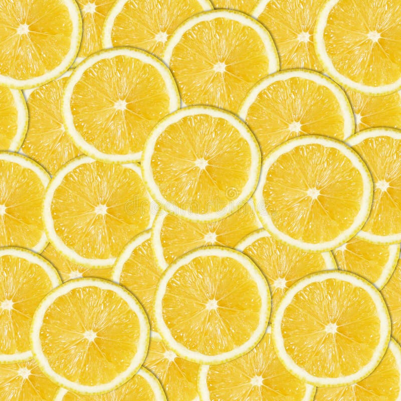 Yellow lemon slices stock photo. Image of ingredient - 89721724