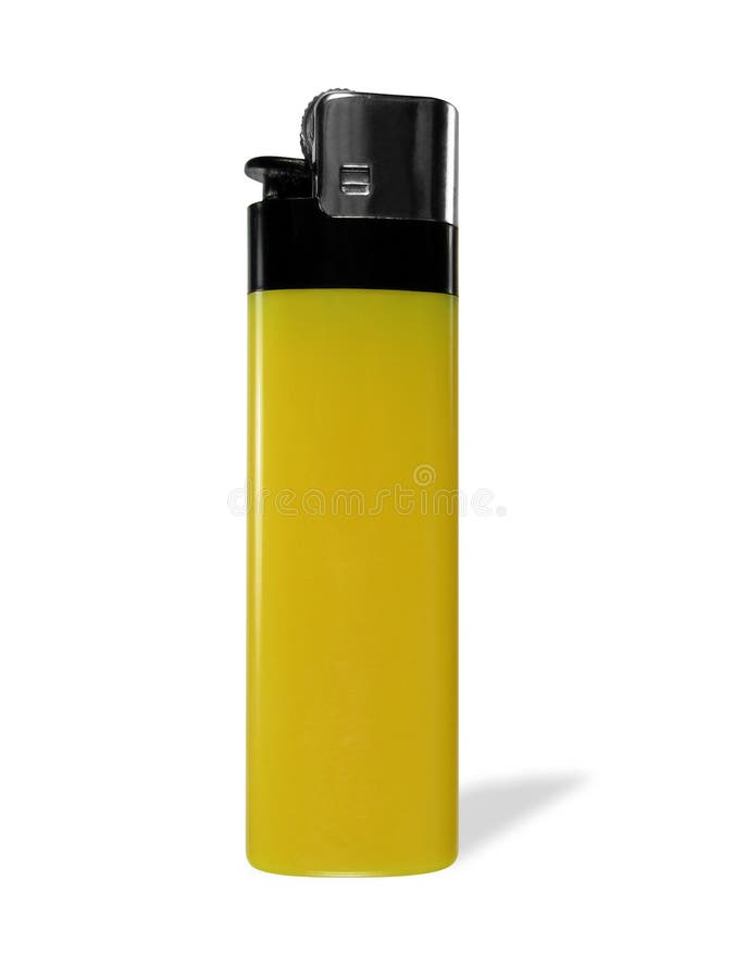 Yellow Lighter (+ Clipping Picture. Image 2161717