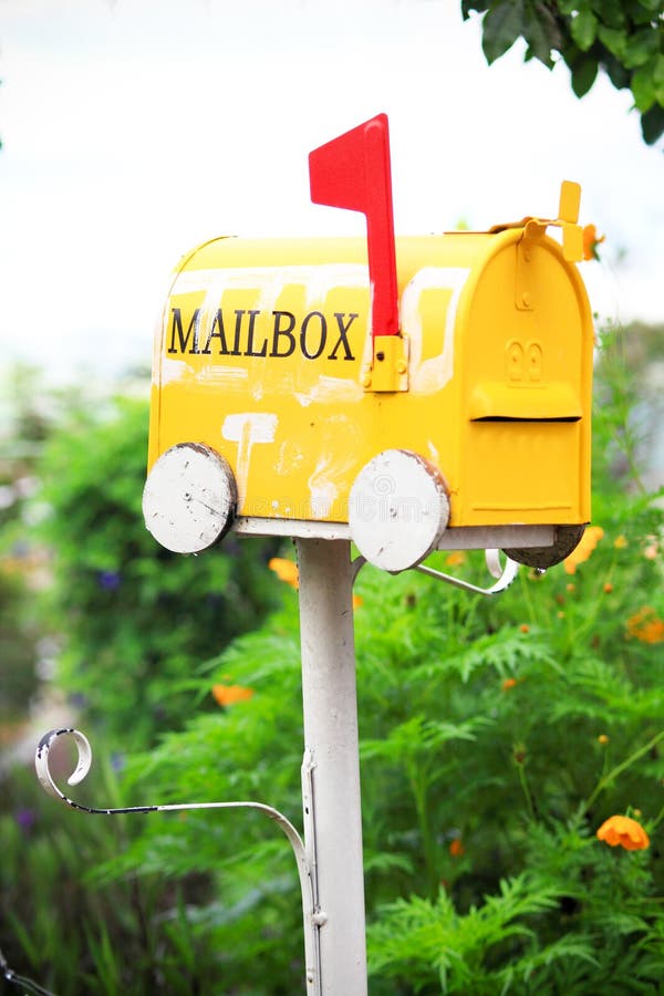 Cute mailbox stock photo. Image of mail, estate, legal 776846