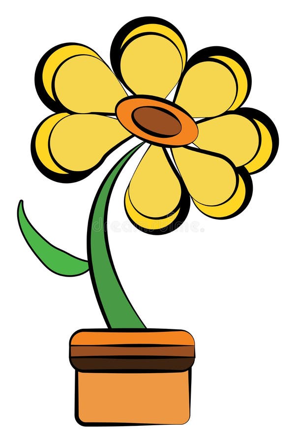 Marguerite daisy stock vector. Illustration of decoration - 38463916