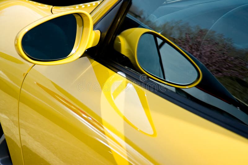 Rear mirror stock photo. Image of design, automotive, metallic 8160998