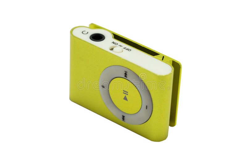 Mp4 player stock image. Image of mobile, stereo, audio 8537777