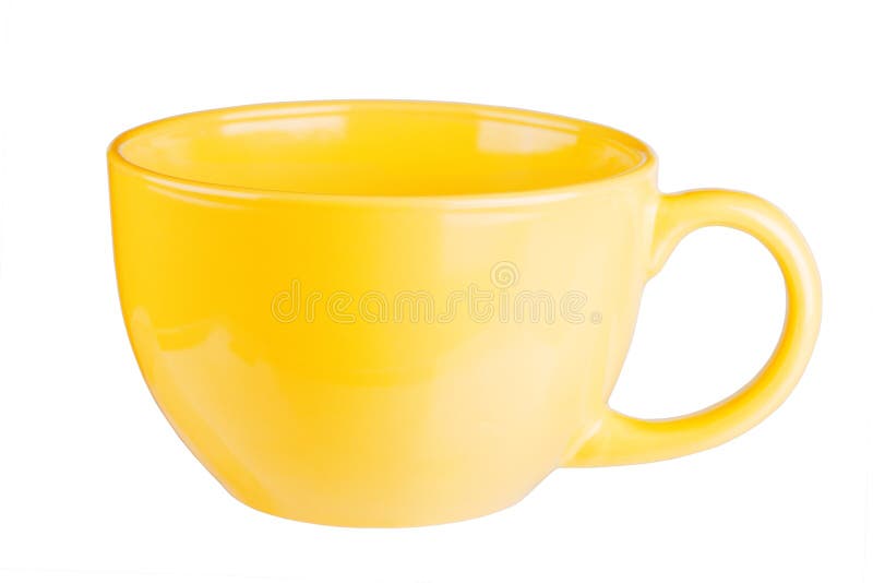 Yellow mug