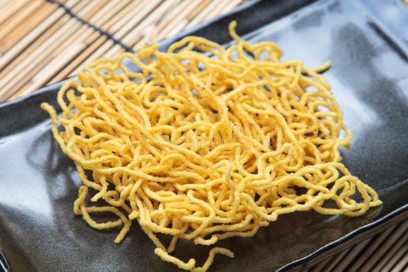 Yellow noodles stock image. Image of flavor, noodles 37251289