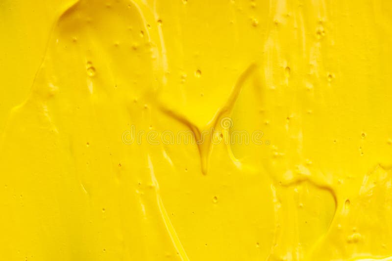 Yellow Oil Paint. Background for Design Stock Image Image of blob
