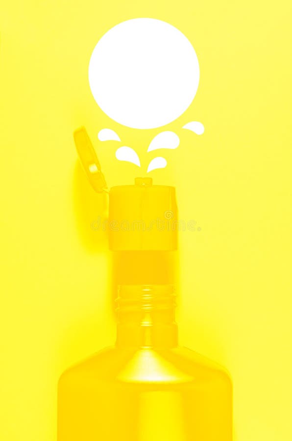 Download Yellow Shampoo Bottle Stock Photo Image Of Cosmetics 18928514 Yellowimages Mockups