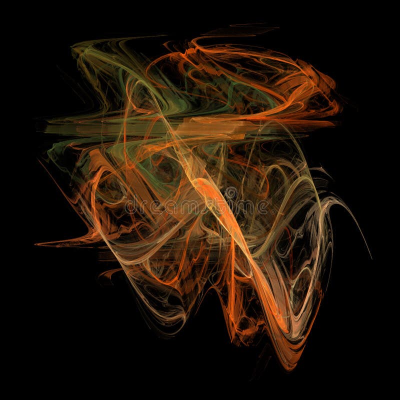 Yellow and Orange Abstract Background, Color Digital Graphics Stock