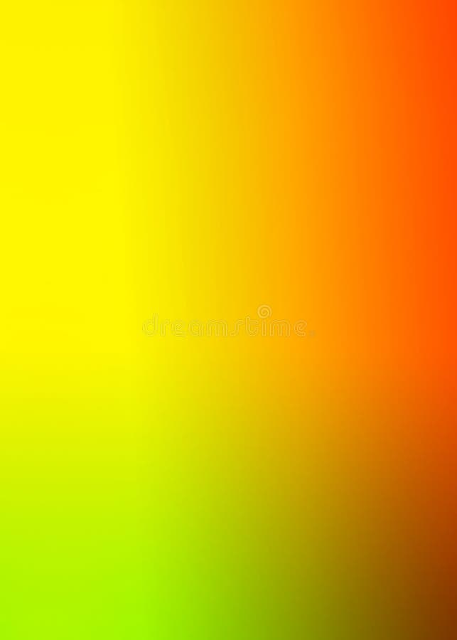 Yellow-orange bright gradient background stock illustration