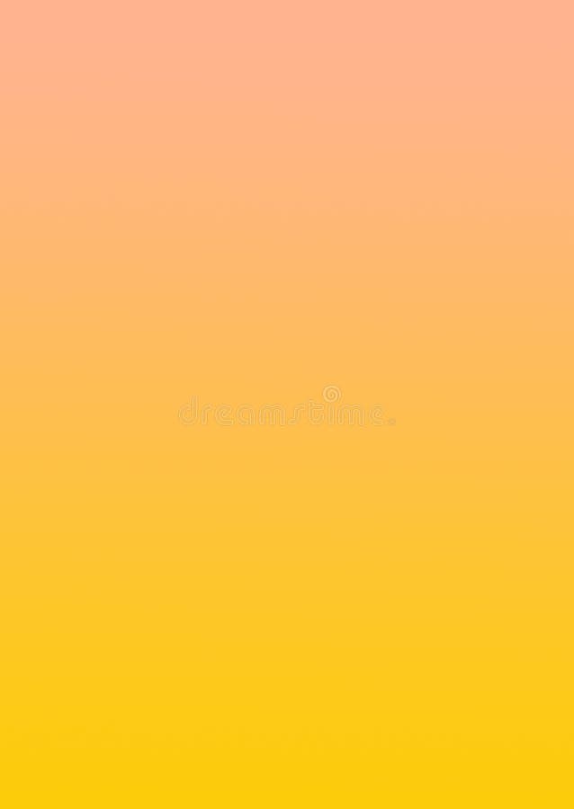 Yellow - orange gradient background for design stock image