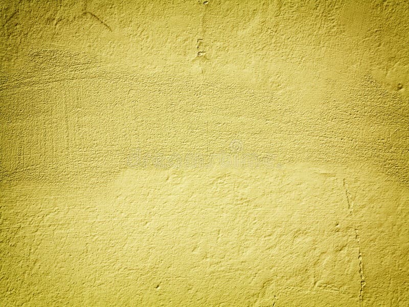 Yellow Paint Wall Background or Texture Stock Image Image of