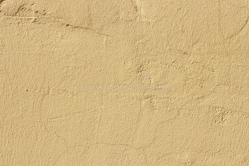 Yellow Painted Cement Concrete Wall Texture Stock Image Image of
