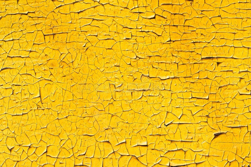 Yellow Painted and Cracked Wall Texture Stock Photo Image of damaged