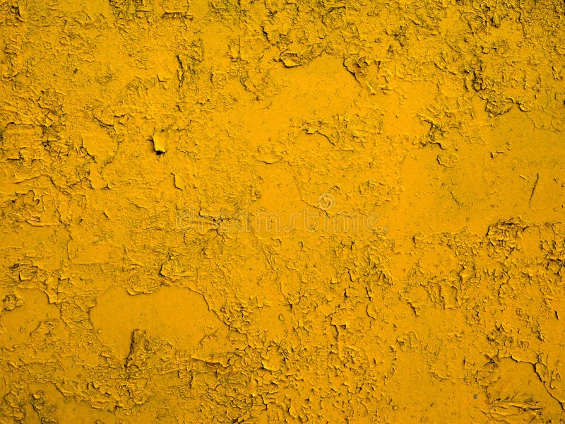 Yellow Painted Metal Texture Stock Image Image of pattern, messy