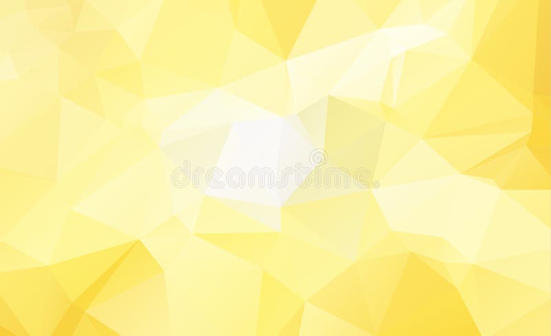 Yellow Pattern. triangular template. Geometric sampl vector illustration