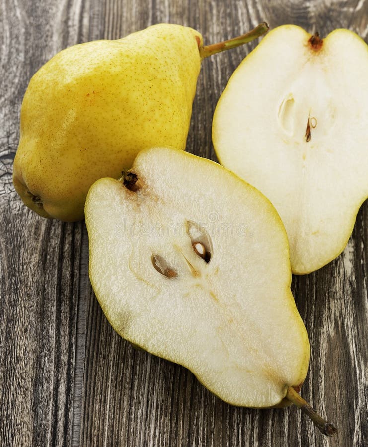 Yellow Pears stock photo. Image of diet, vegetarian, ripe 22354810