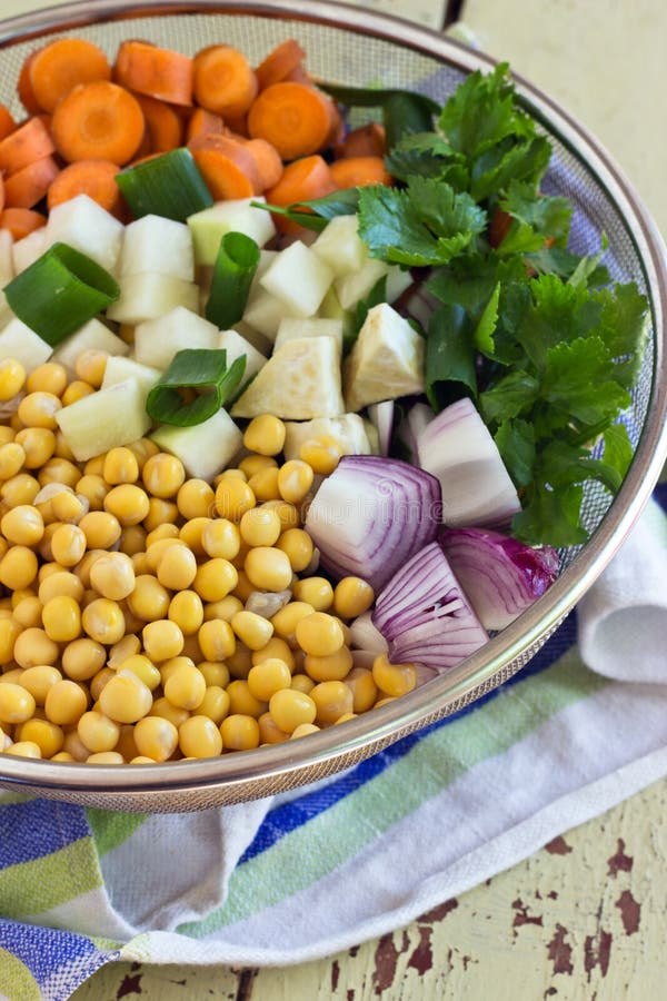 Yellow peas stock image. Image of kitchen, yellow, towel 42504263