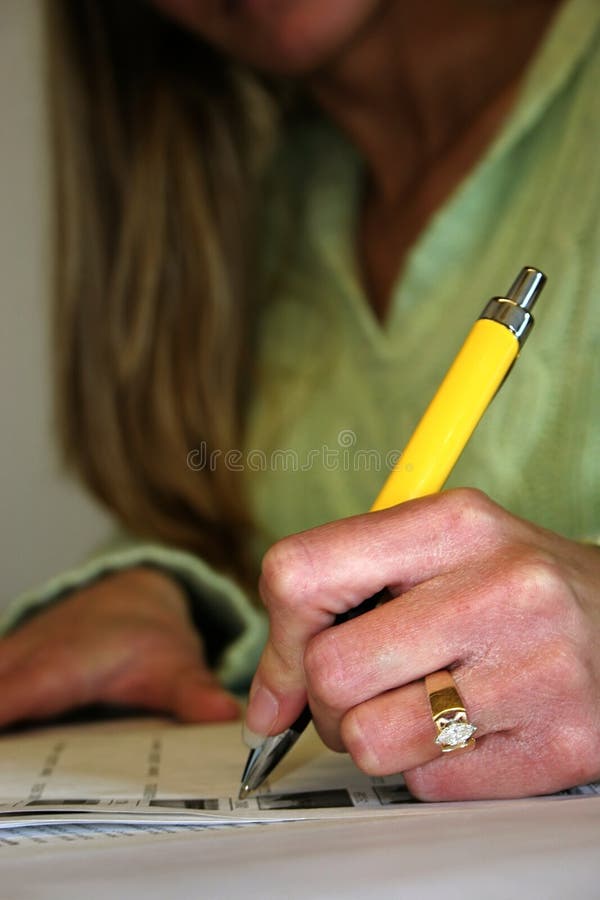 Yellow pen