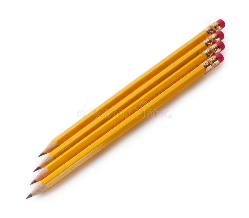 Yellow pencils stock image. Image of element, group, clipping 28882921