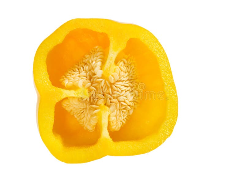Yellow pepper (Clipping path)