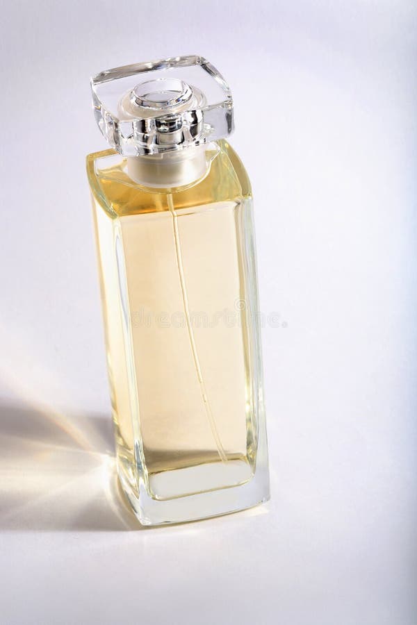Yellow perfume bottle stock photo. Image of human, perfume 11859980