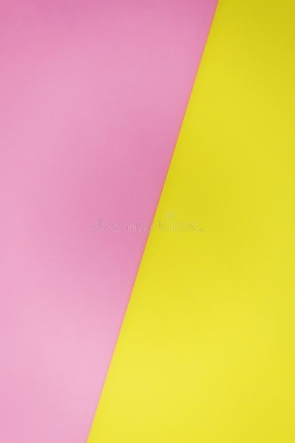 Yellow And Pink Colors Pastel Paper Background