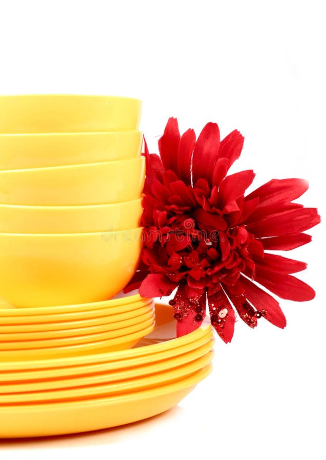 Colored bowls stock image. Image of china, colored, white 54997697