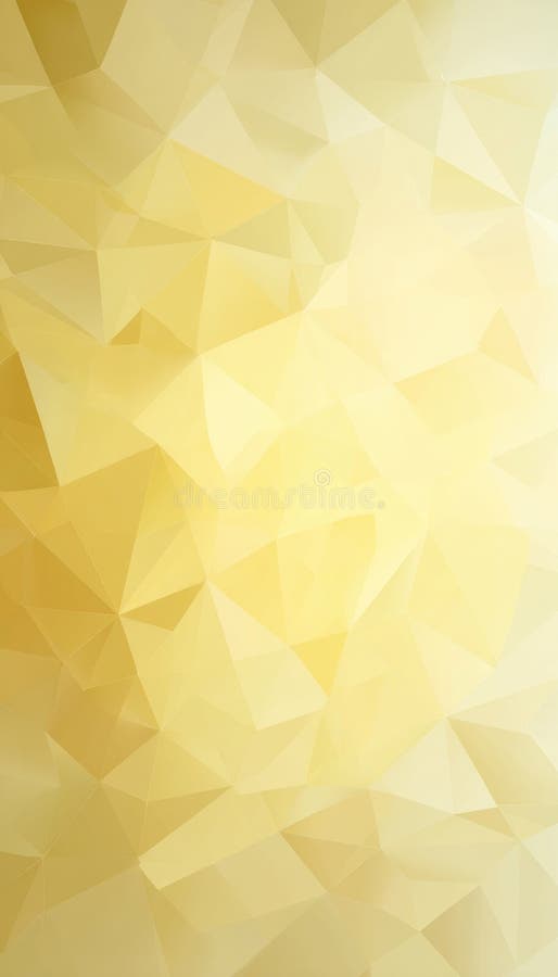 Yellow Polygonal Texture Background for Corporate Presentations vector illustration