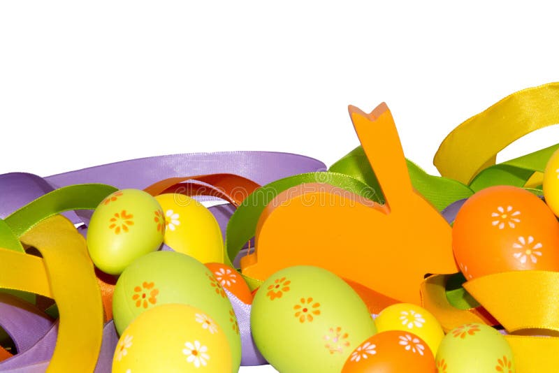 Yellow, Purple, Orange Eastern Stock Photo Image of bunny, orange