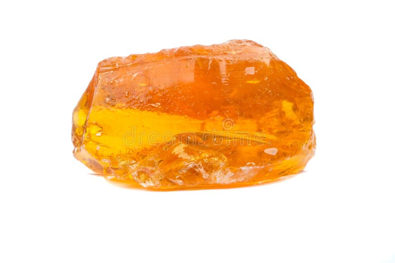 Yellow Resin from Natural Rubber Stock Image Image of crystal, wood