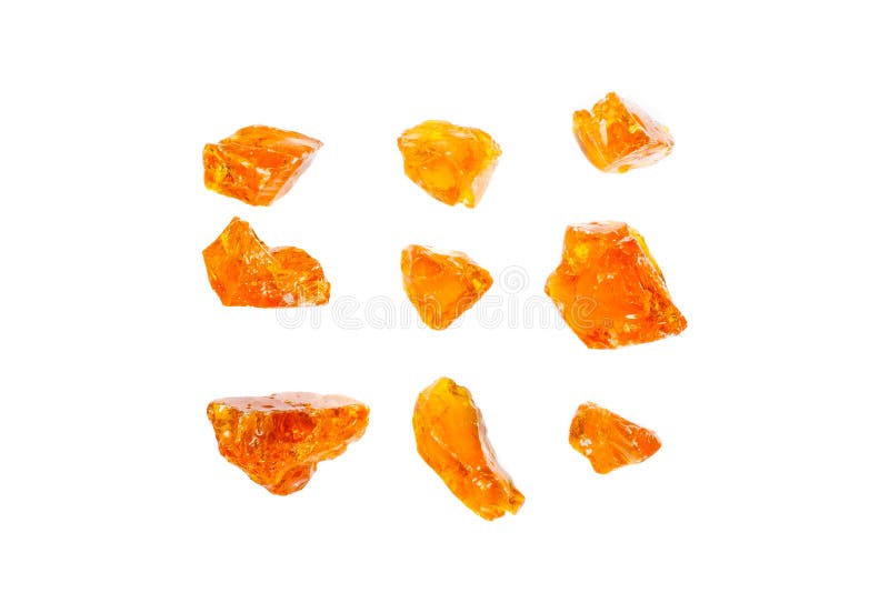 Yellow Resin from Natural Rubber Stock Image Image of crystal, wood