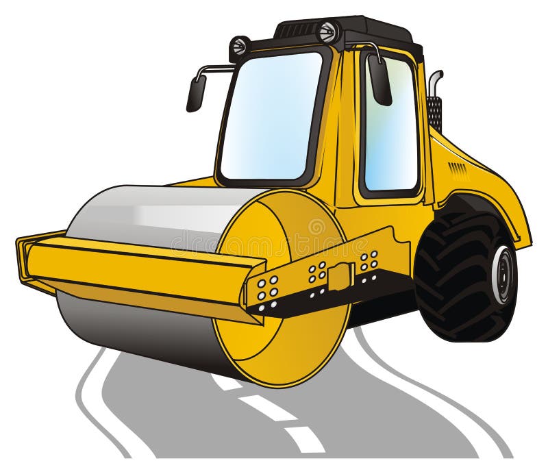 Рисунки дорожного катка