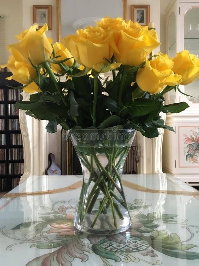 Yellow Roses stock photo. Image of message, roses, close 84756046