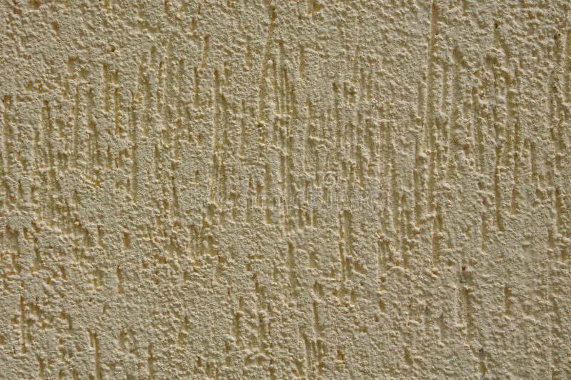 Yellow Rough Plaster on Wall Stock Photo Image of grain, decor 40925122
