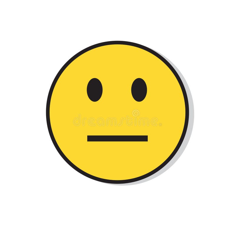 Yellow Sad Face Negative People Emotion Icon