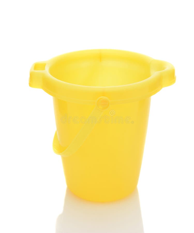 Sand bucket on the beach stock photo. Image of play, spade 11318642